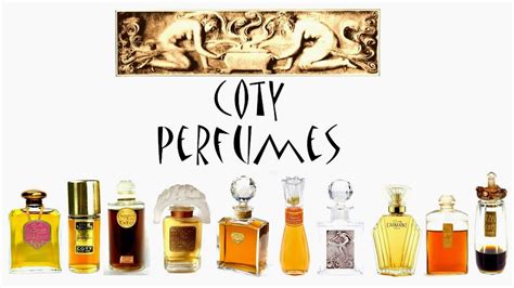 coty perfume list|old perfumes by coty.